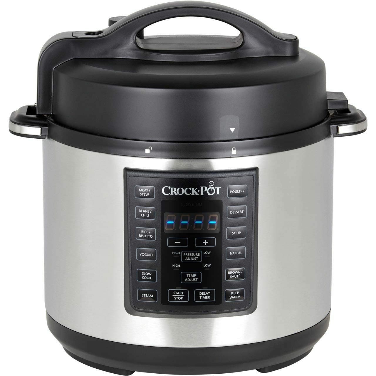 Express Pressure Cooker | 12-in-1 Programmable Multi-Cooker | Slow Cooker | Food Steamer and Saute | 5.6 L | Energy Efficient | Stainless Steel [CSC051]
