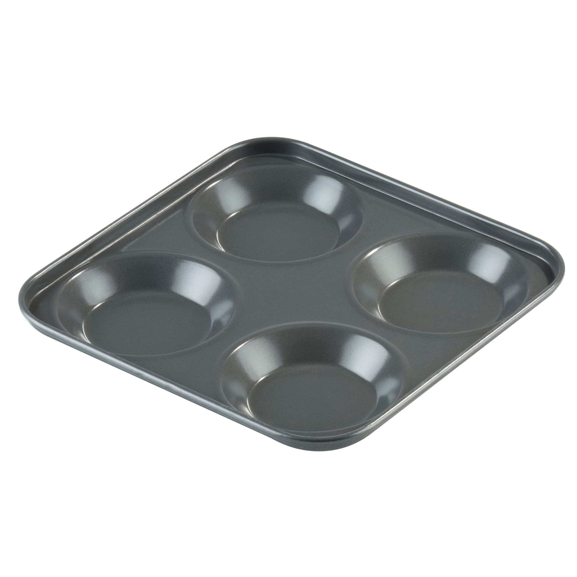 Professional Range, Large Yorkshire Pudding Tray, Teflon Non-Stick Silicone Coating, Makes 4 Large Yorkshire Puddings