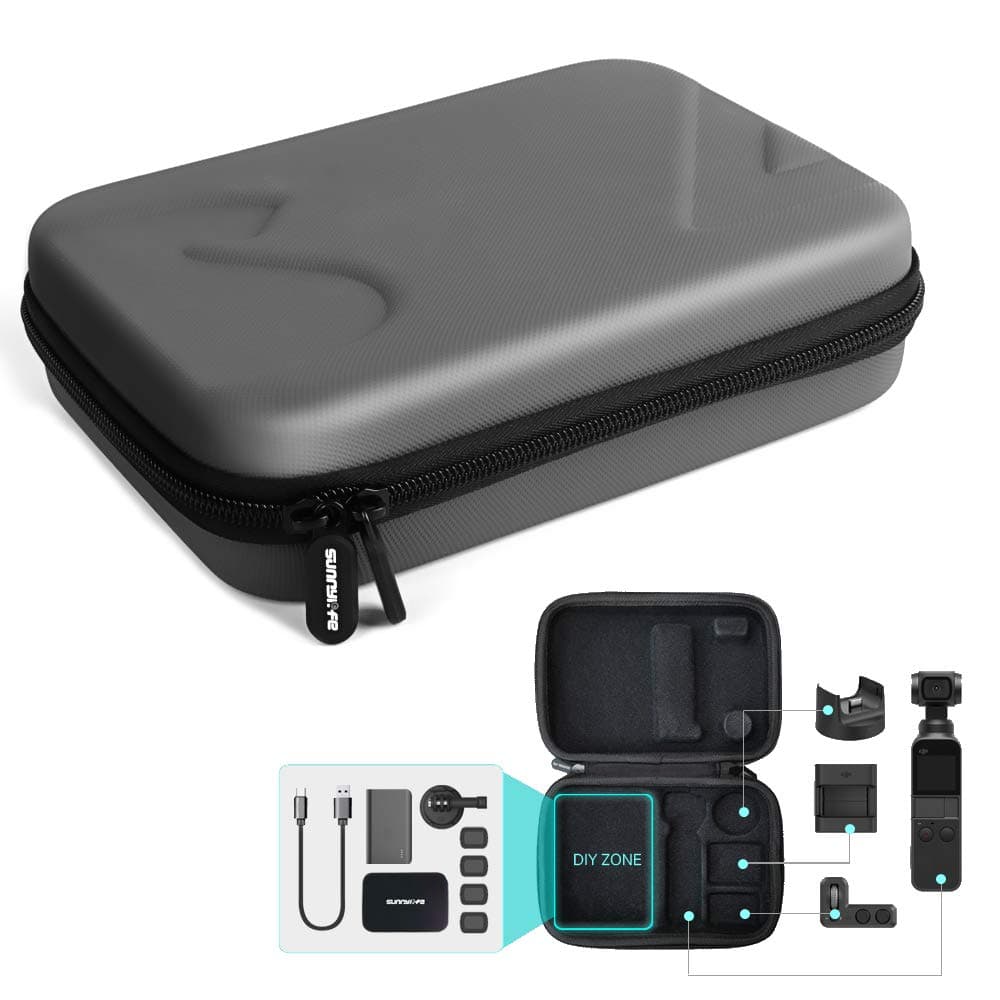 Flycoo Bag Storage Box Hard Case for DJI Osmo Pocket Camera Large Portable Case Protection Accessories Shockproof Waterproof