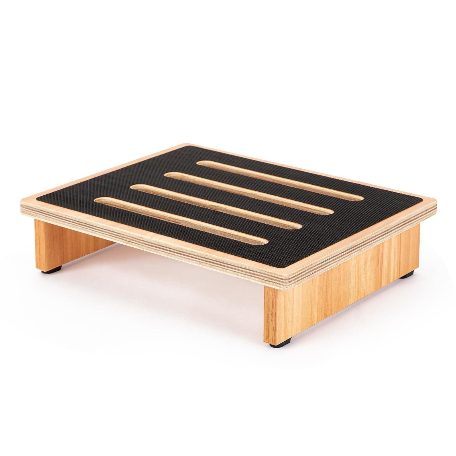 StrongTek One Step Stool for Adults with Non-Slip Rubber Stepping Surface, Po...