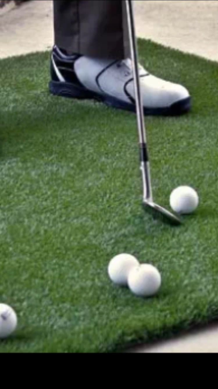 Golf practice mat- extra large - driving, pitching, putting