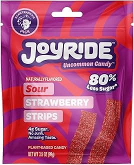 Sweets Candy Joyride Sour Candy Strips - 3.5oz-Gummy Candy,