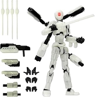 T13 Assembly Completed Action Figure,T13 Robo 13,Gift for Collectors Desktop Decoration Best Birthday Festival Gift (Green)