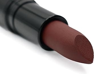 Pure Ziva Coffee Bean Deep Dark Brown Red Burgundy Lipstick Color Moisturizing Paraben Free, No Animal Testing & Cruelty Free Lip Makeup Color