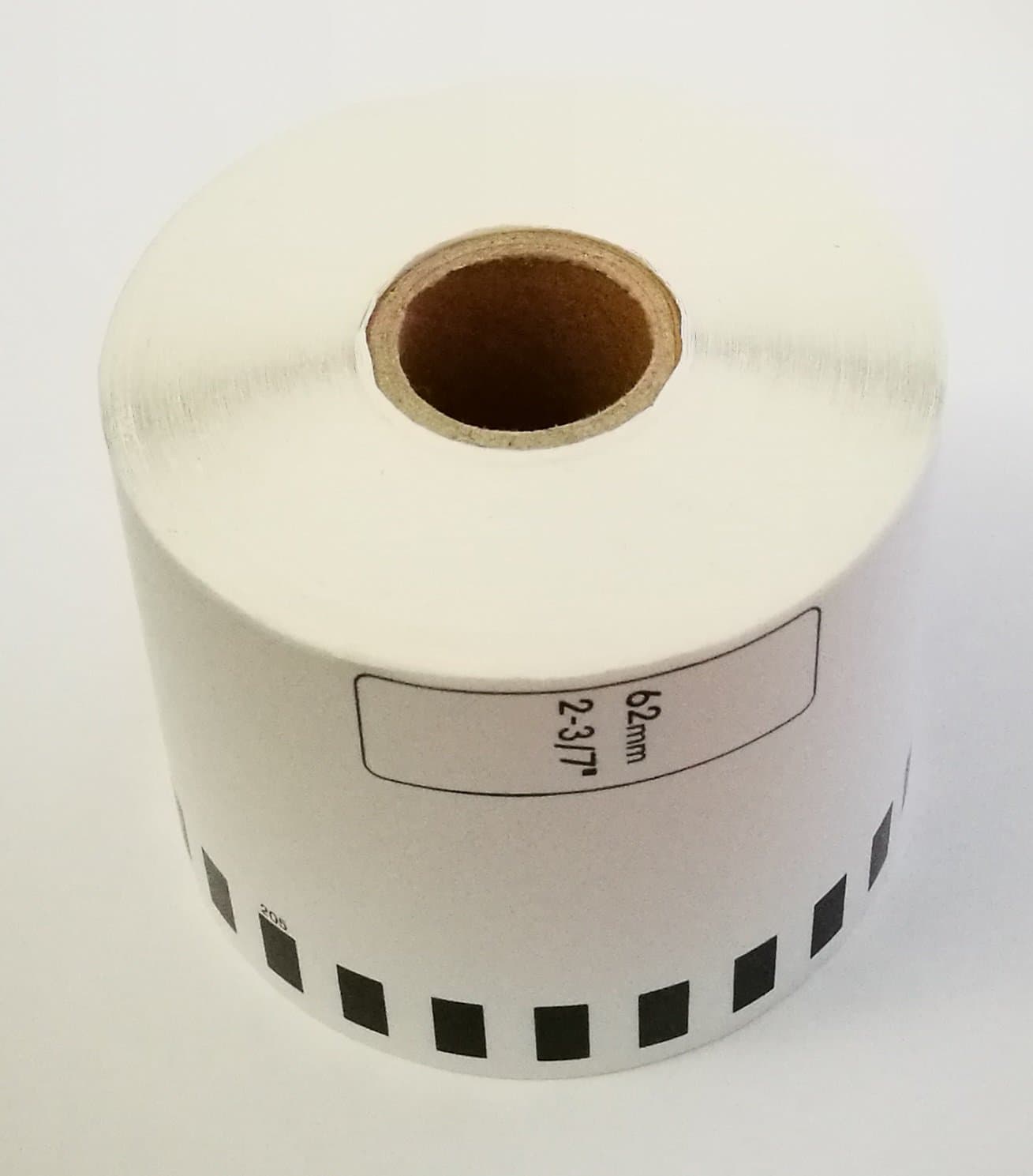 2 Rolls DK2205 DK-2205 2-3/7" x 100' Continuous Paper Labels (Reusable Cartridge Sold Separately)