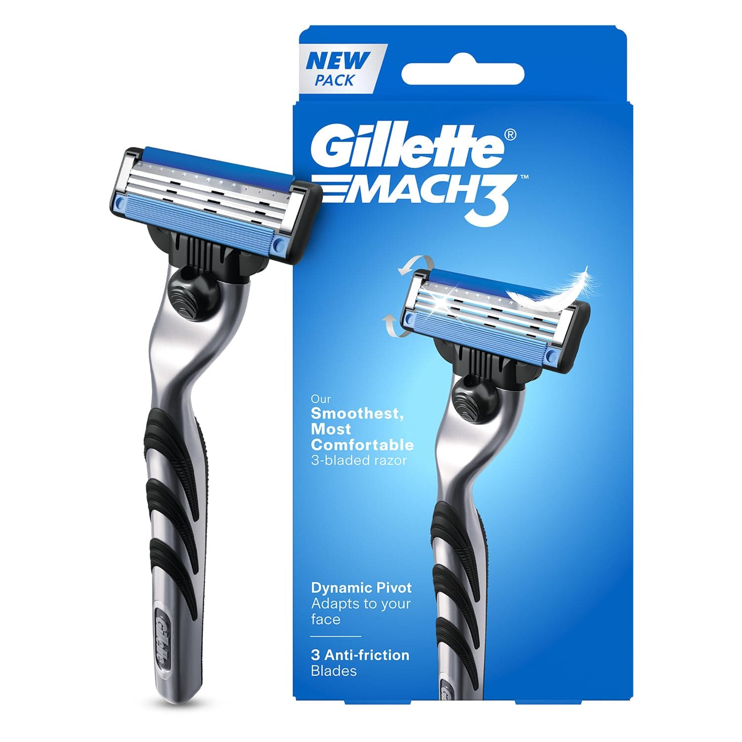 Gillette Mach3 New Blade Razor - 1 Count