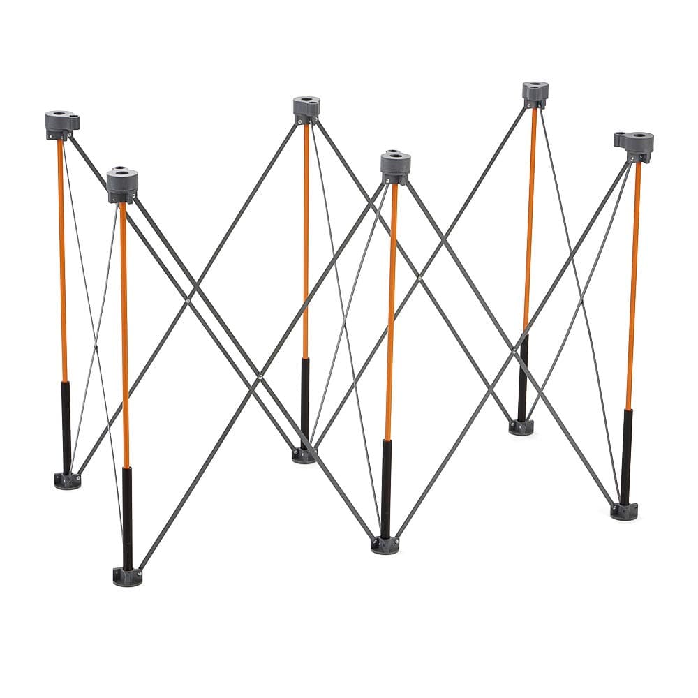 BORA Centipede Tall 2ft x 4ft x 36in Portable Work Stand, Includes 4 X-Cups, 2 Quick Clamps, Carry Bag, CTC6