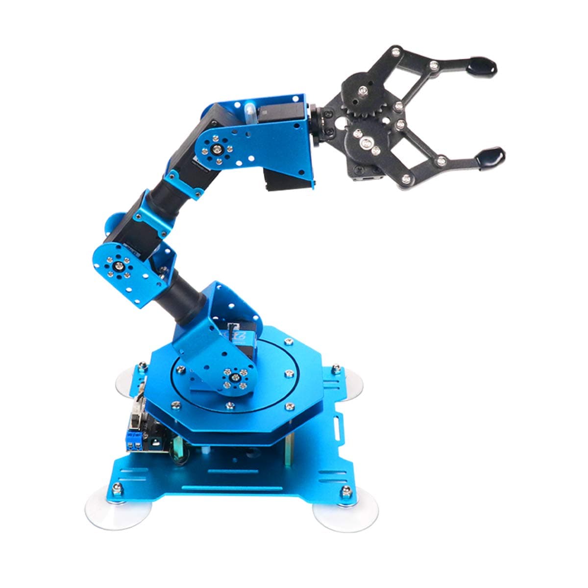 LewanSoul Robotic Arm 6DOF Scratch Arduino Programming STEAM Robot with Feedback of Servo Parameter, Wireless/Wired Mouse/Mobile Phone Controland Tutorial