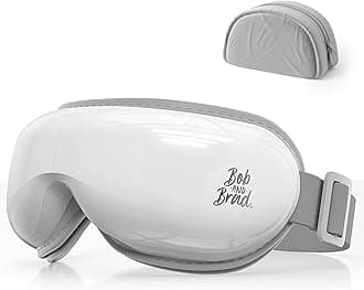 Eye Massager with Heat Compression and Music, Rechargeable EyeOasis 3 Heated Eye Mask for Relieve Puffy & Dry Eyes, Electric Sleep Mask Improve Sleeping