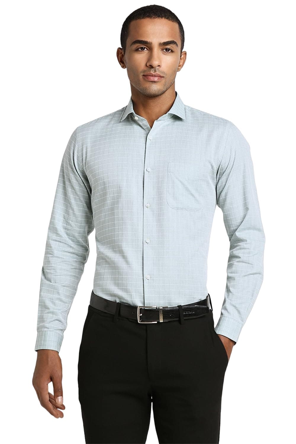 Peter England Men's Regular Fit Shirt