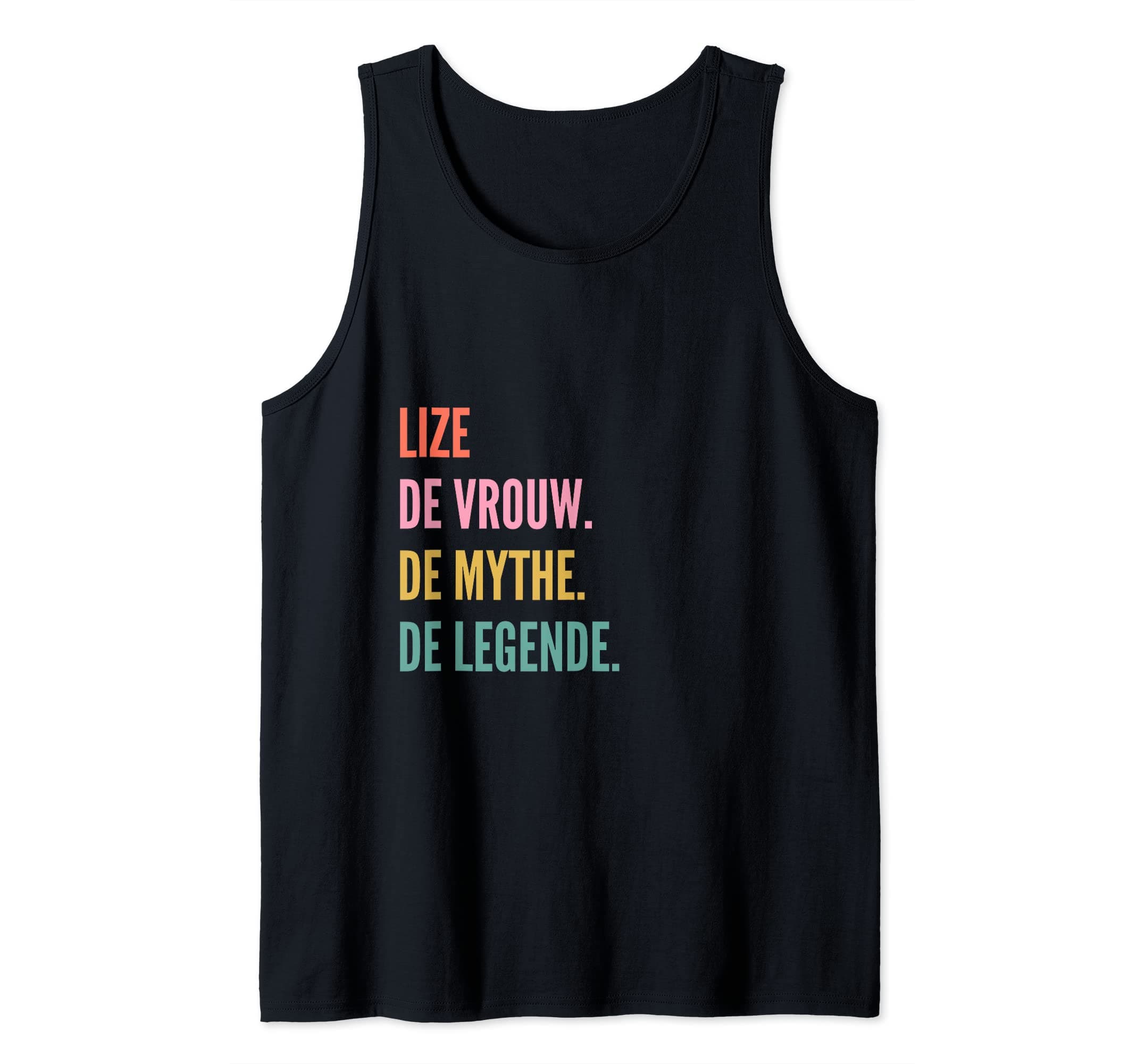 Funny Dutch First Name Design - Lize Tank Top