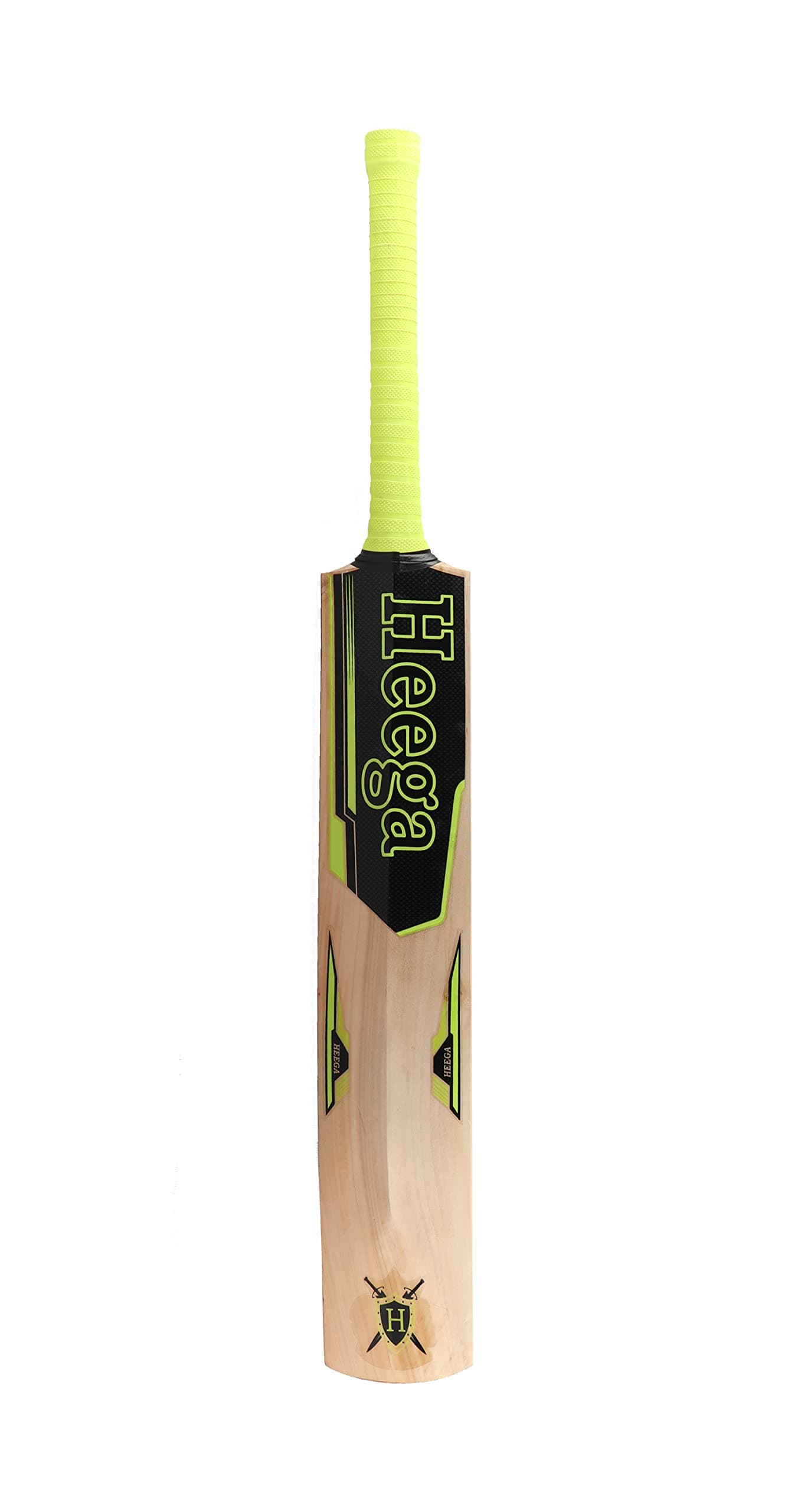 Heega Player Edition Kashmir Willow Bat | Hard Pressed | Machine Knocked | Better Ping (Short Handle)(33.5)