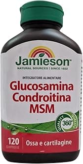 Jamieson Glucosamine Chondroitin MSM 1300mg 120 Capsules