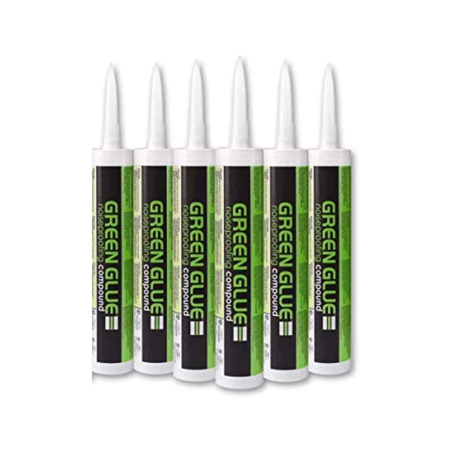 Green Glue Noiseproofing Compound - 6 Tubes
