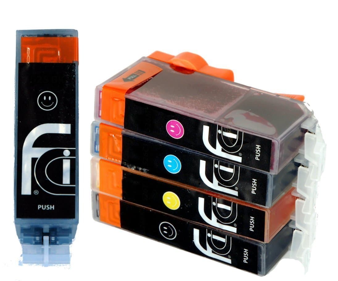 5x FCI Compatible Inks For PGI-570 XL / CLI-571 XL Canon Pixma Ink Cartridges MG5750, MG5751, MG5752, MG5753, MG6850, MG6851, MG6852, MG6853, TS5050, TS5051, TS5053, TS5055, TS6050, TS6051, TS6052, TS8051, TS8052, TS8053, TS9055, printer inks (Voted Best Printer Brand by Which Magazine 2017)