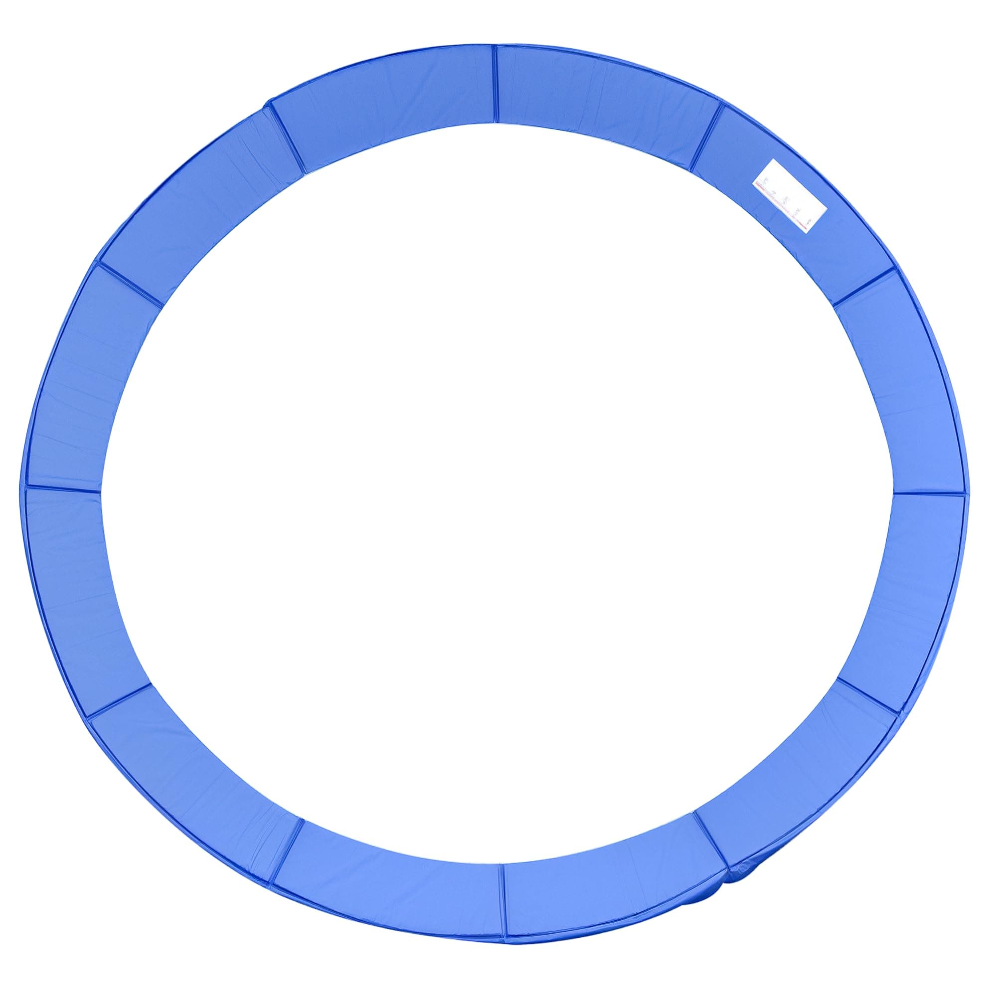 HOMCOM 12ft Trampoline Pad Surround Pad Thick Foam Pads Padding Replacement Spare- Blue