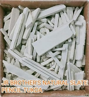JR BROTHER'S Natural Stone Earthy Slate Pencils (Pack Of 2kg)