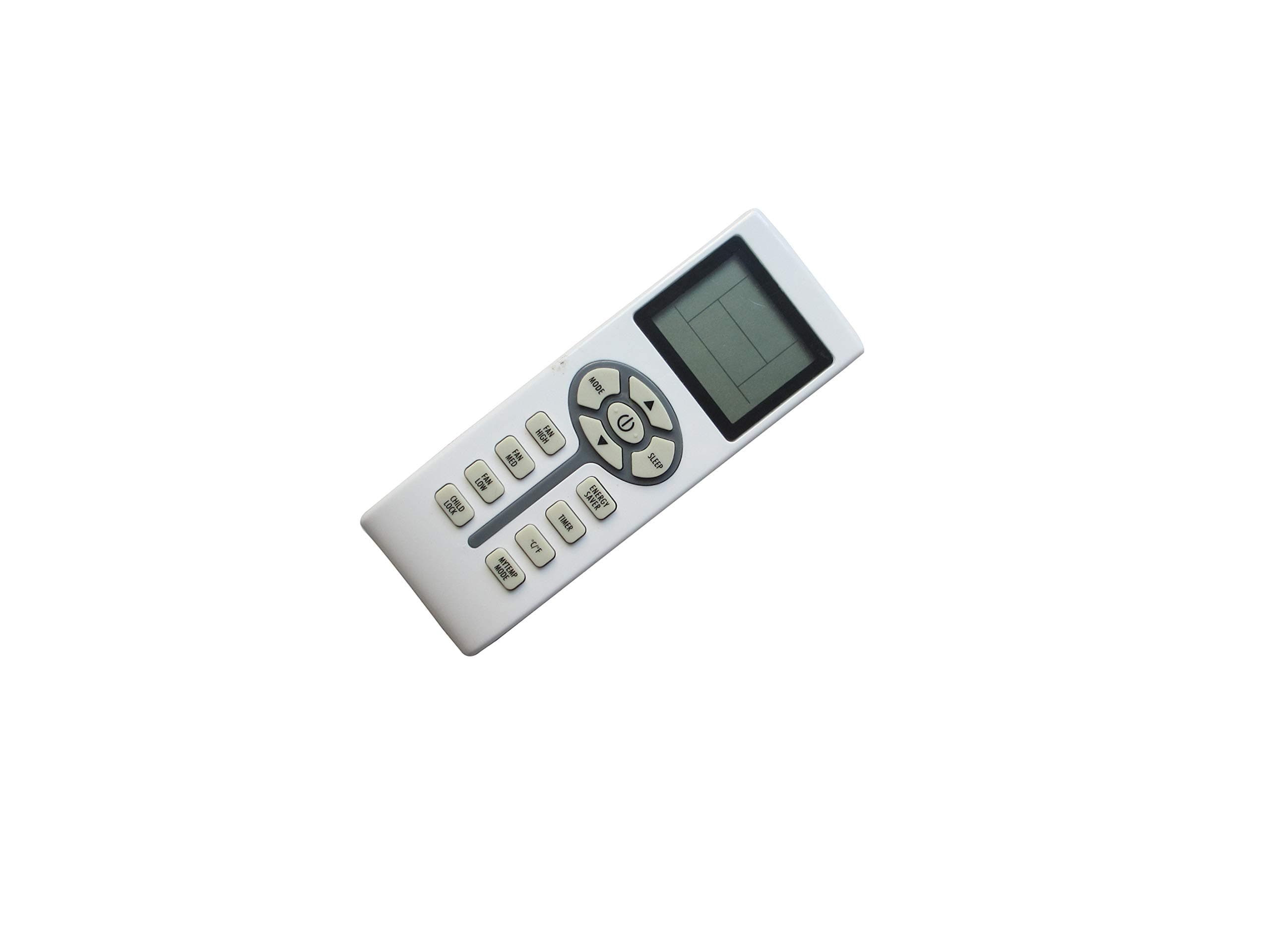 HCDZReplacement Remote Control for Soleus Air WS1-06E-02 WS1-08E-02 WS1-10E-02 WS1-12E2-02 WM1-12E2-02 WM1-15E-02 WM1-18E-02 WM1-24E-02 Electronic Window Air Conditioner