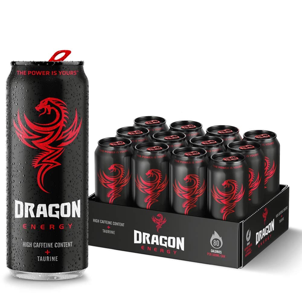 Red Energy Drink 12 x 500ml Cans