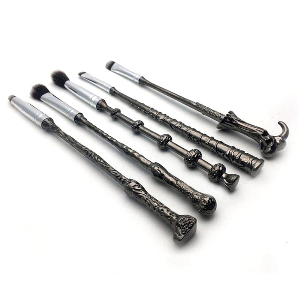 Hot Pro 5pcs Makeup Brushes Sets Blending Eyeshadow Foundation Cosmetic Brush Wand Engrave Artwork