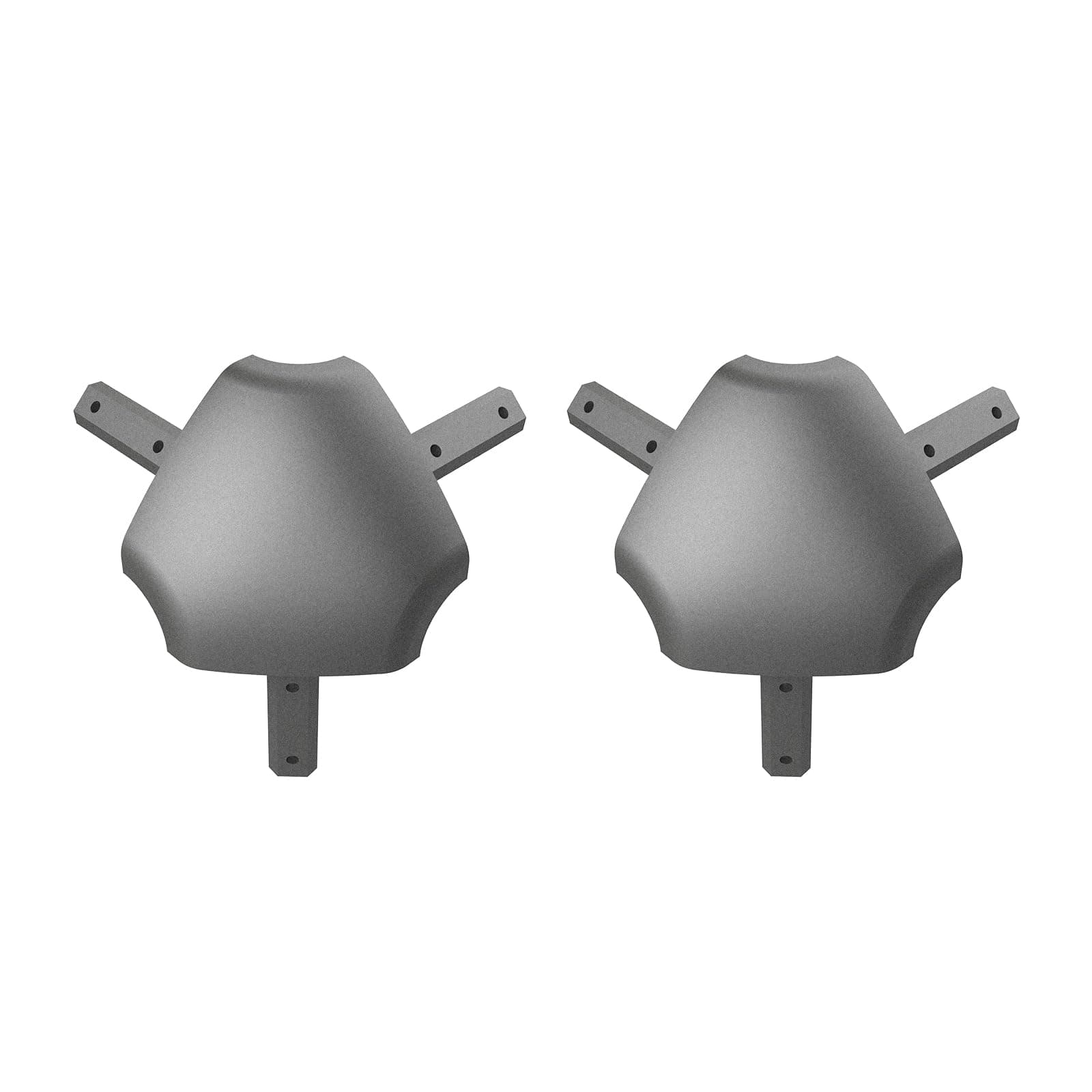 2 Pack Coner Pieces for TOPCUBE Acrylic Enclosure, Used to Replace Corner Pieces Damaged During Installation