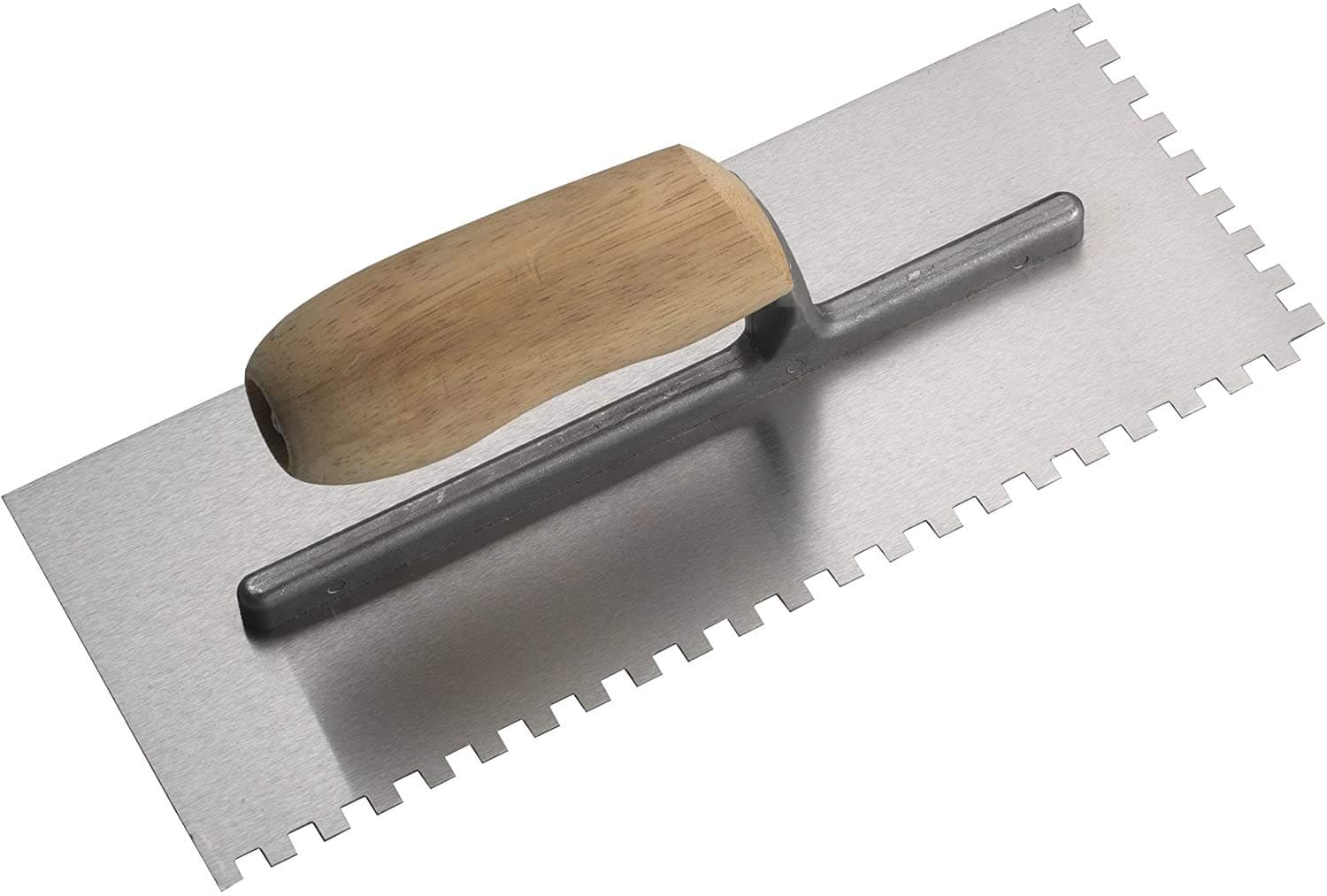 2 x Square Notched Trowel, 4mm Steel