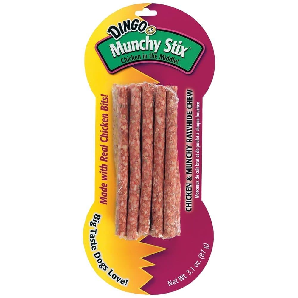 Dingo Munchy Stix Treats, 10-Count
