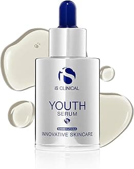 iS CLINICAL Youth Serum, Anti-Aging Serum, Collagen serum for face; Hydrating & Brightening Serum for fine lines and wrinkles