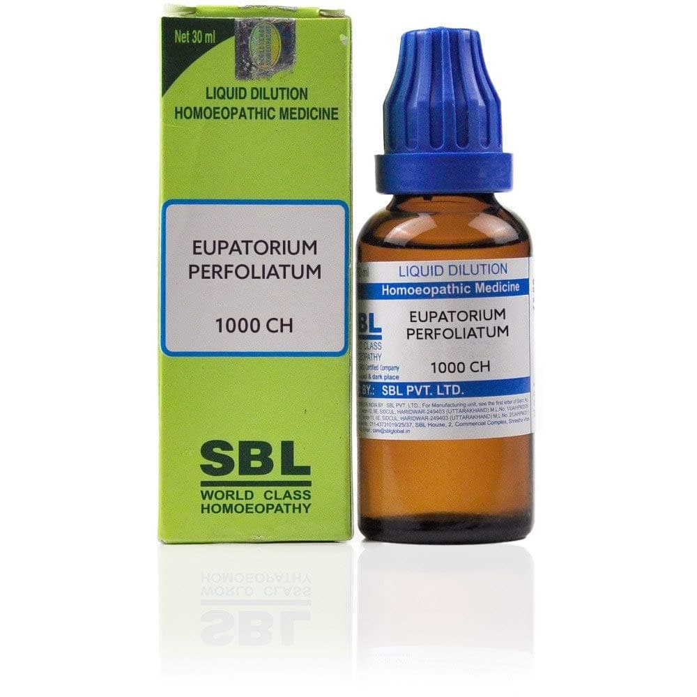 SBL Homeopathic Eupatorium Perfoliatum (1000 CH) (30 ML) by Exportdeals