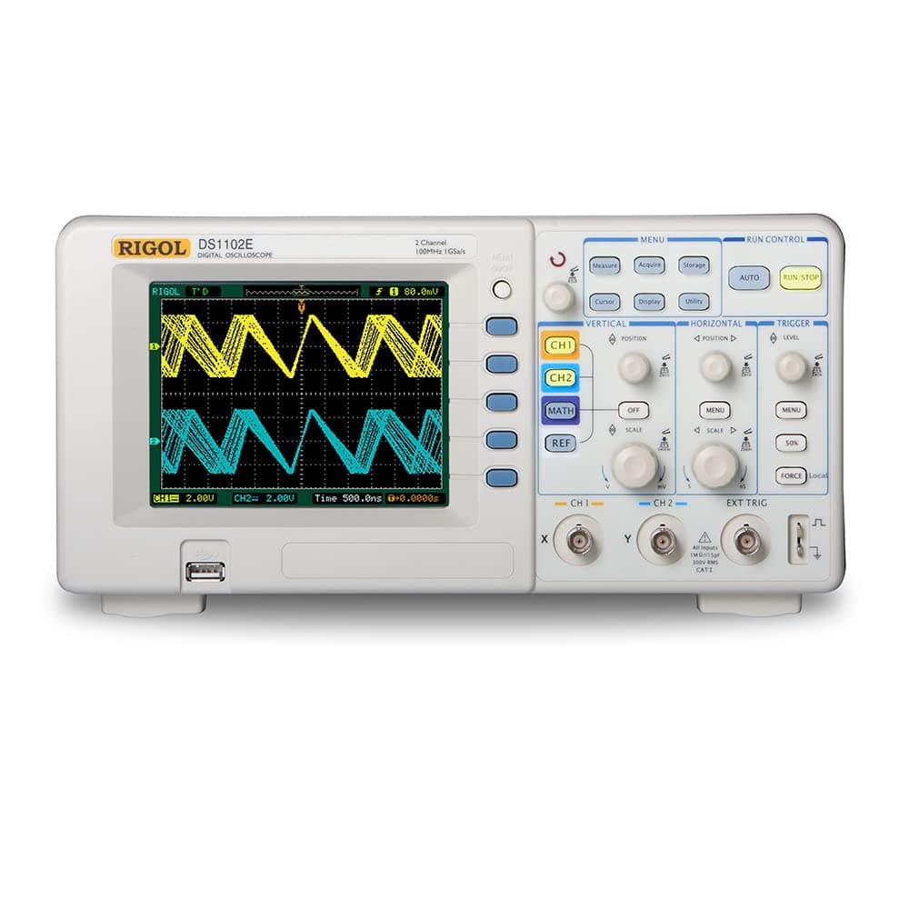 DS1102E 100MHz 2 Channel Digital Oscilloscope