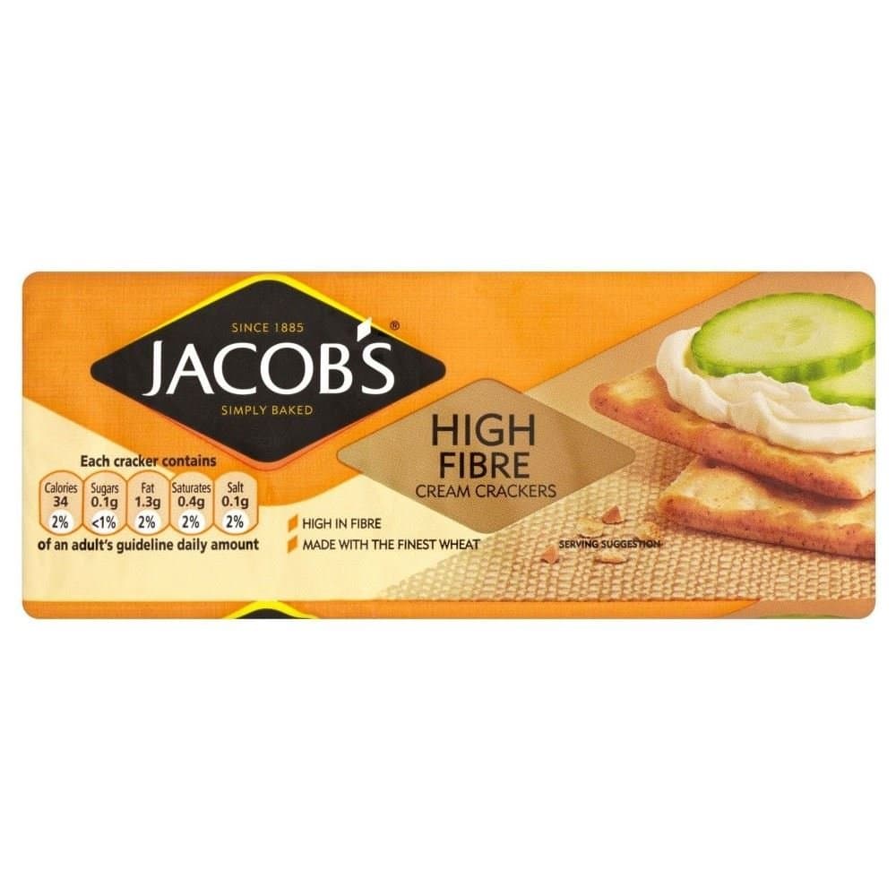 High Fibre Cream Crackers (200g)