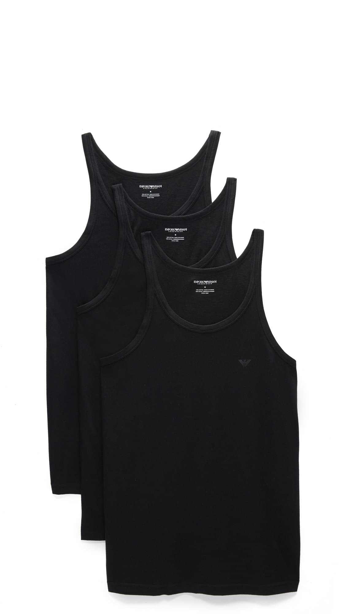 Men's 3-Pack Tank Top Regular Fit Undershirt (Pack of 3)