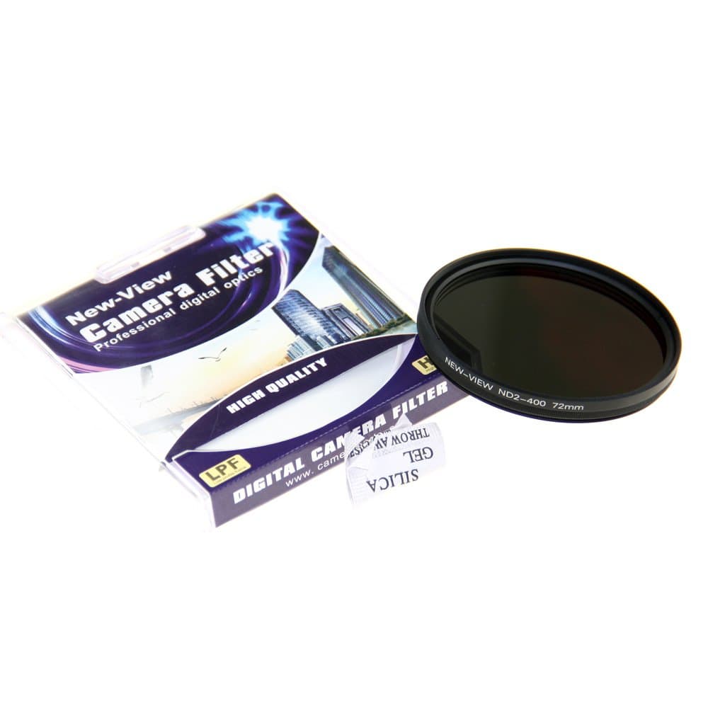 ND Filter View 72mm Neutral Density Adjustable Variable Filter (ND2 to ND400)