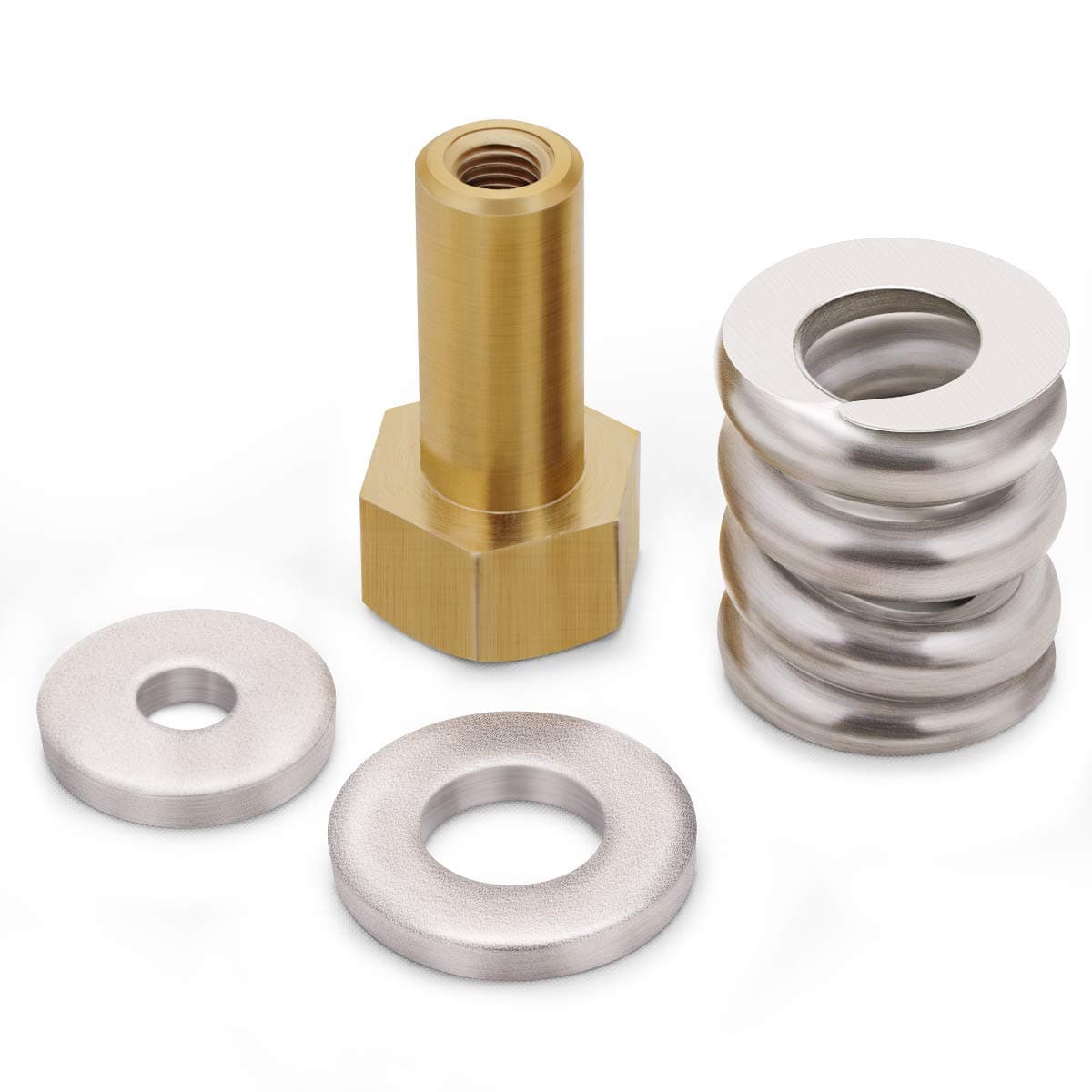 L Continue 1 Pcs Brass Nut Replacement for Pentair 194997 Pool and Spa Filters, Fits 190003 Tension Control Clamp Kit and 53108900 Spring Barrel Nut Assembly. (1, 53108900)