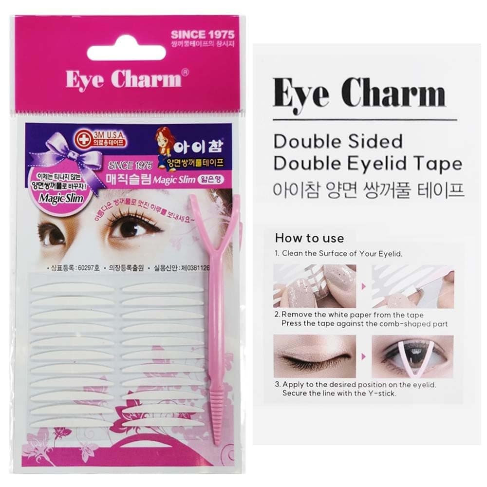 Eye-4-Eye Eye Charm Magic Slim - Double Sided Eyelid Tape X 4 Packs