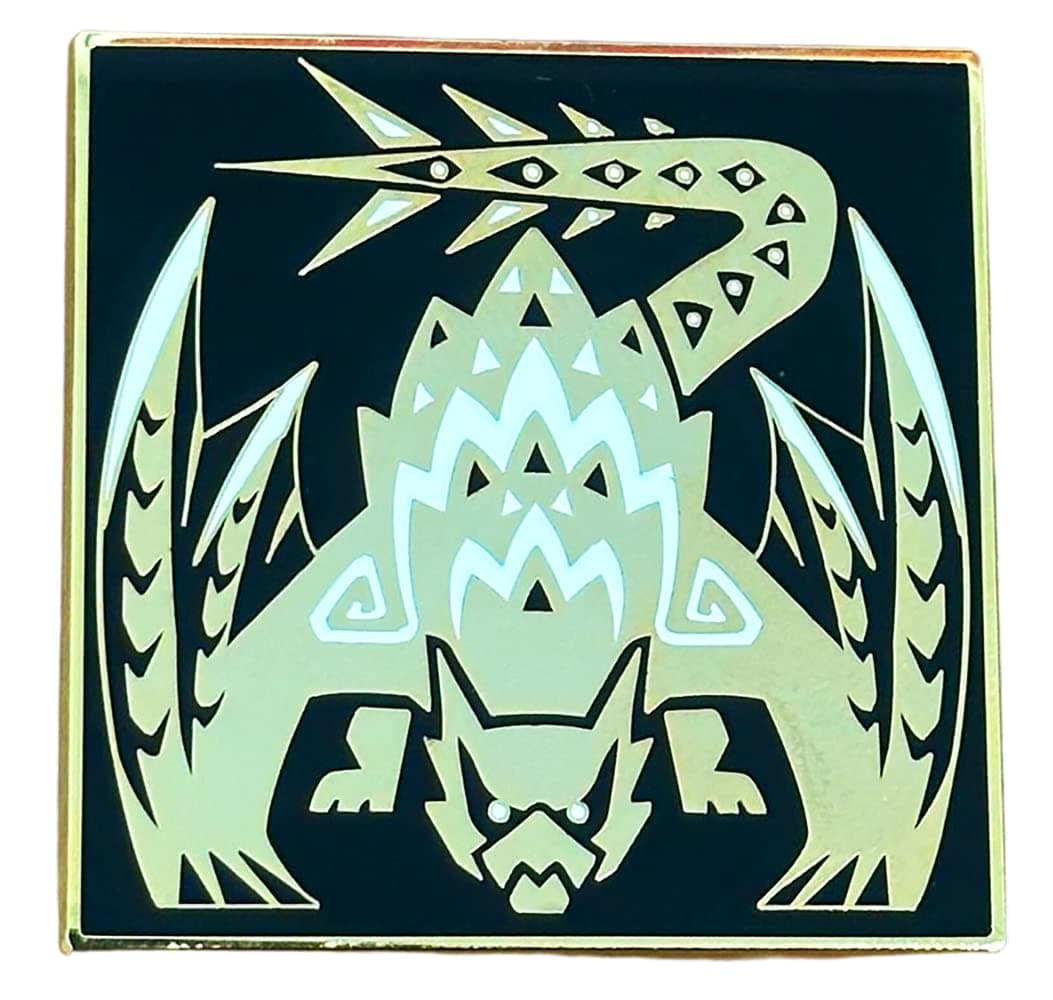 Zen Monkey Studios - Monster Hunter ZMS 10th Anniversary Nargacuga Pin