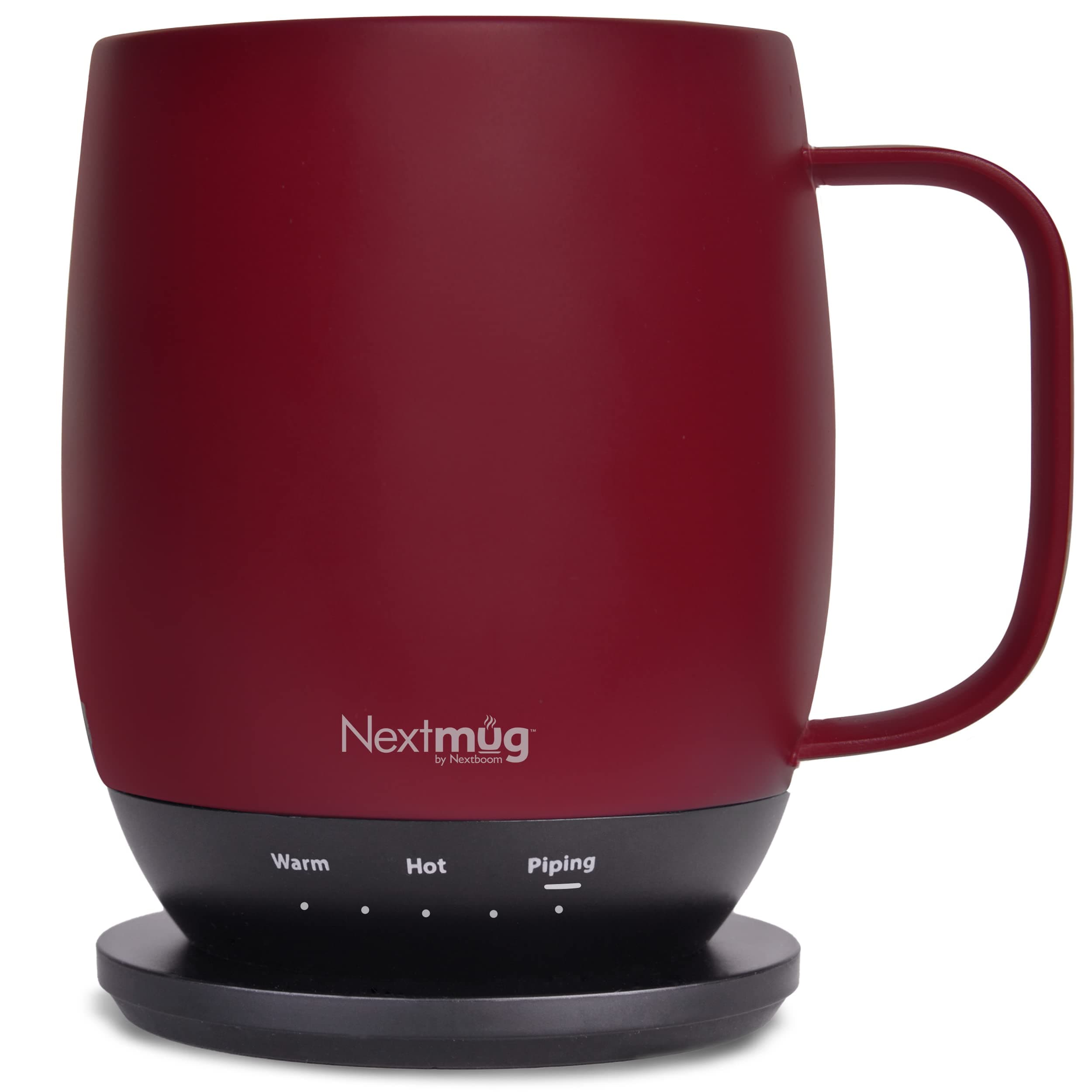 perature-Controlled, Self-Heating Coffee Mug (Burgundy - 14 oz.)