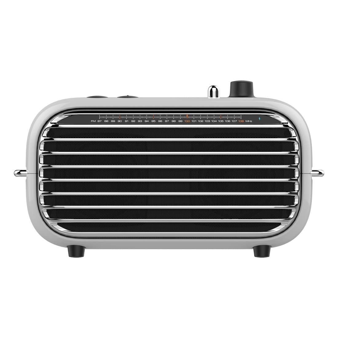 Bluetooth Retro Speaker, LOFREE Poison Vintage Speaker with Bluetooth 4.2/ FM Radio/20W Audio Output/Powerful Bass Enhancement, Wireless Speaker for Travel,Party and Pool