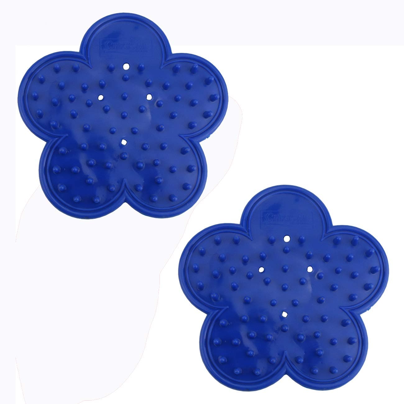 TinaWood 2 PC Professional Rose Leaf Thorn Stripper Stripping Tool Blue Rubber Thorn Remover for Roses