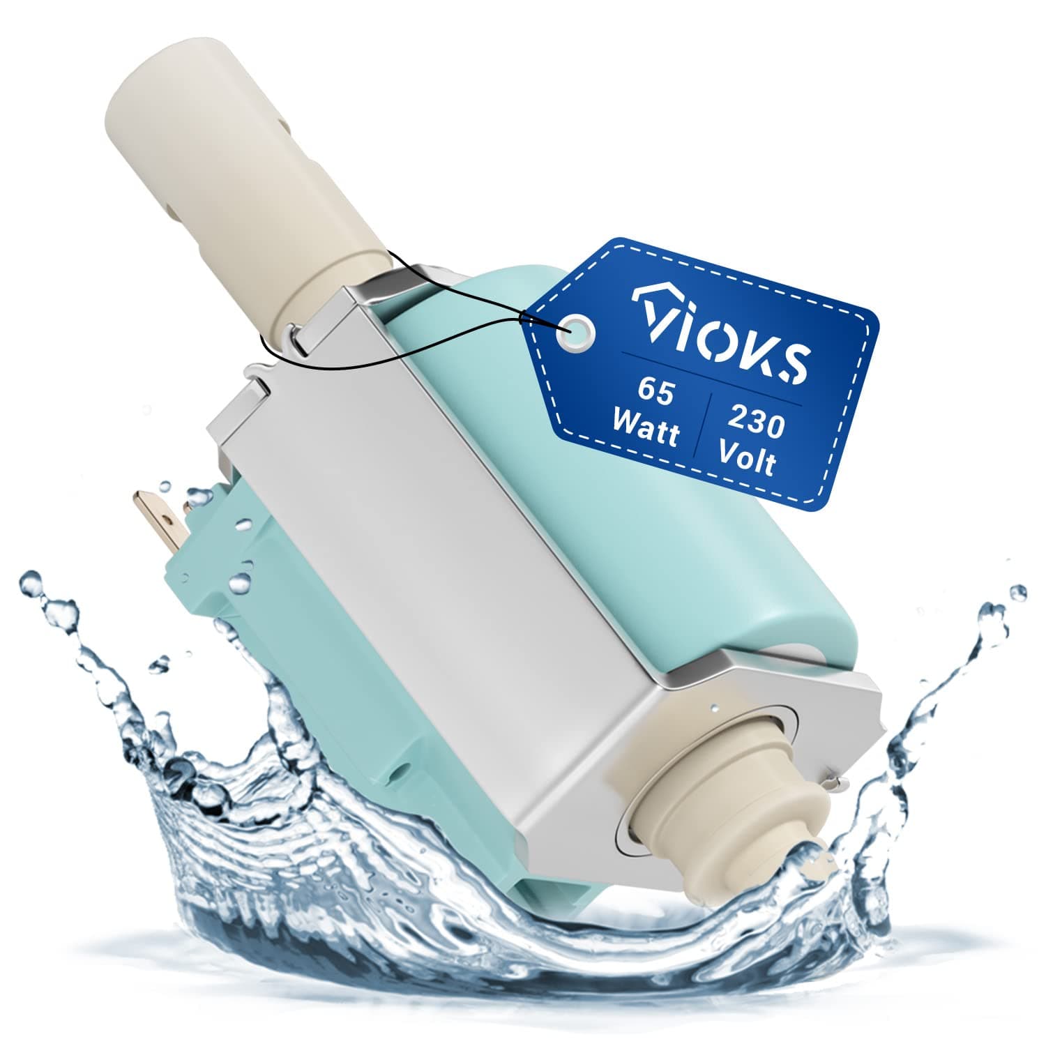 Vioks Coffee Machine Water Pump Electric Pump Coffee machine Equivalent to ARS CP 3/65 Watt, 15 Bar