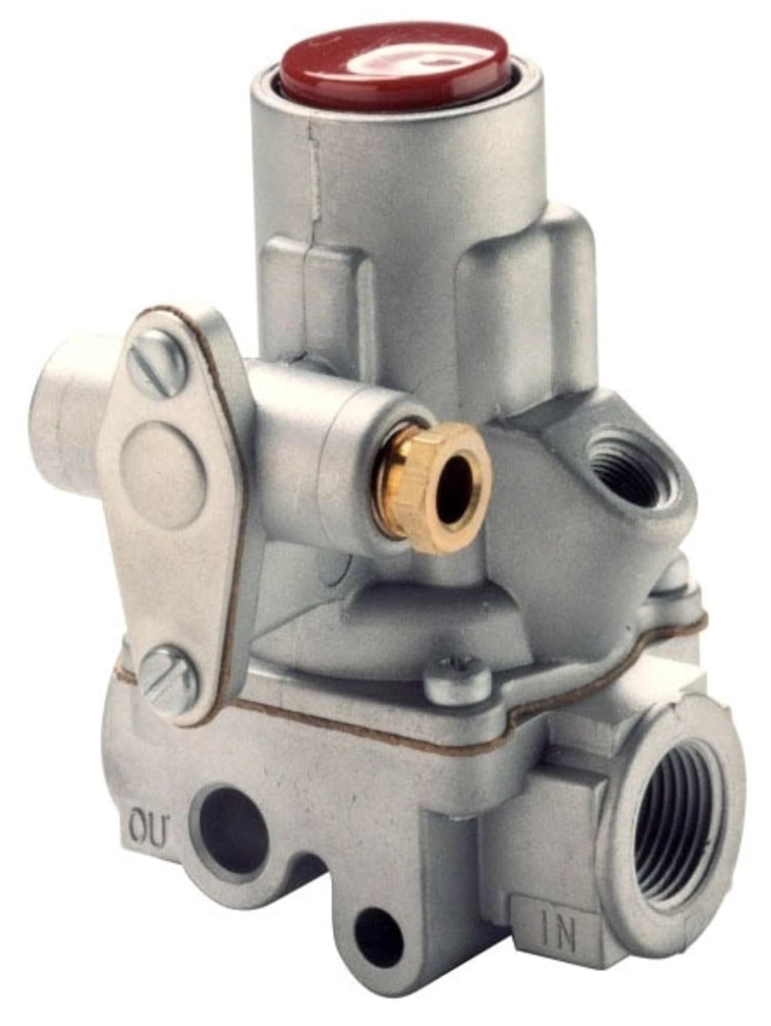 BASO H15DA-3C Series H15 Automatic Shutoff Internal Pilot Gas Valve, Natural Gas/Liquid Propane, Standard Power Unit, 3/4" x 3/4" Npt, 3.93" Height, 2.25" Width, 3.17" Length
