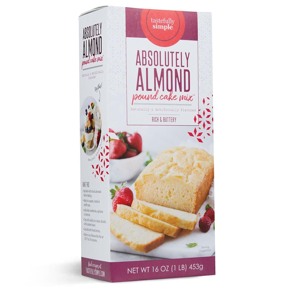 - Absolutely Almond Pound Cake Mix, 16 Ounce