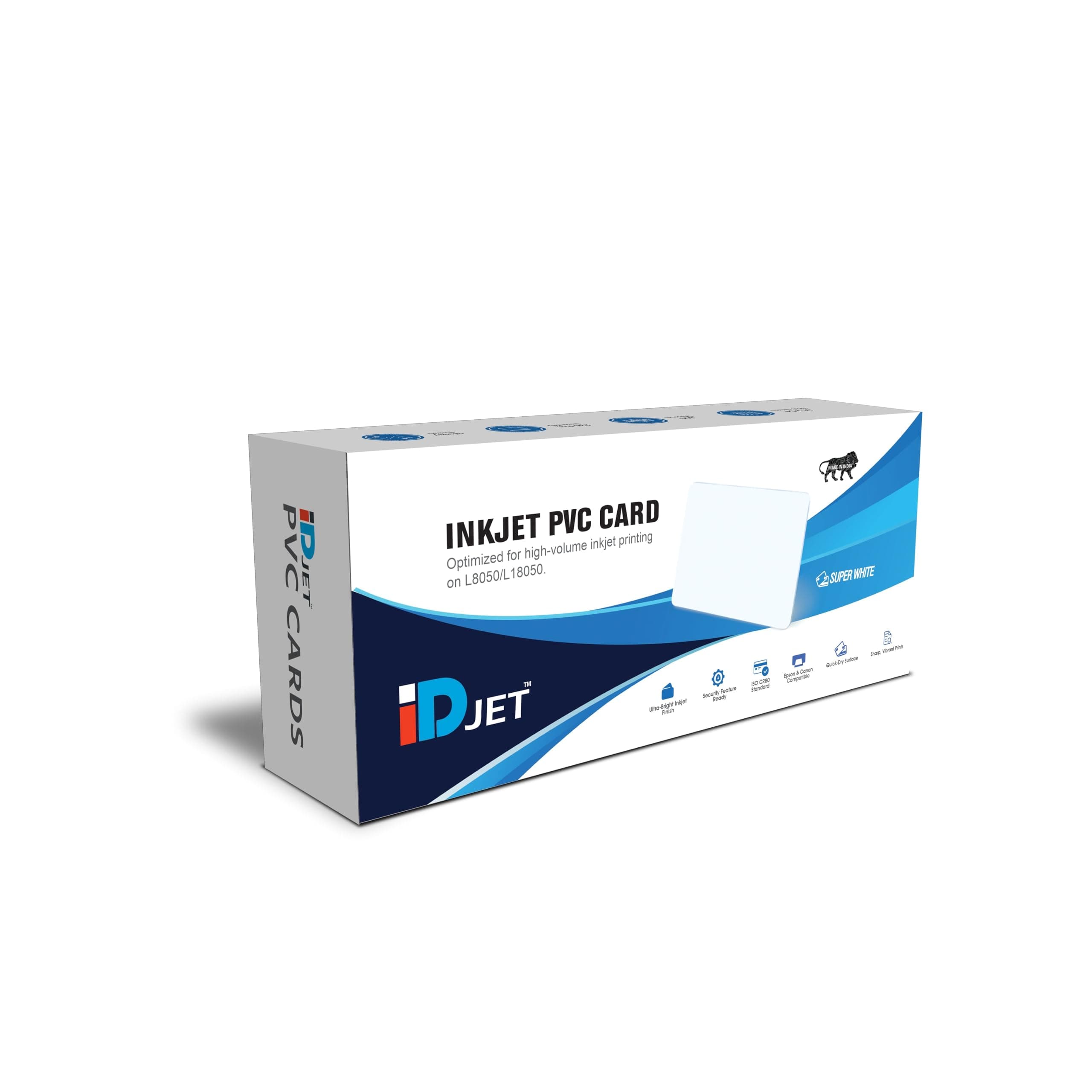 Plain White PVC ID Card for Inkjet Printers -Set of 230 Cards: EPSON Inkjet Printers