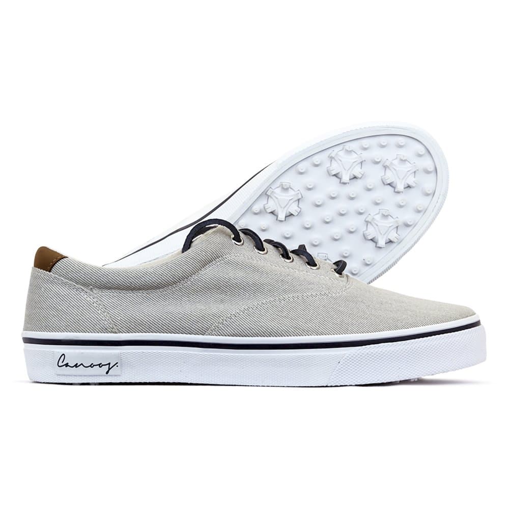 CANOOS Men's Canvas Golf Shoe - Spaulding (10)