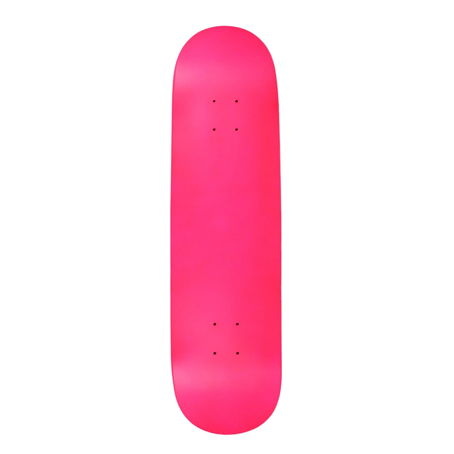 Moose Blank Skateboard Deck - NEON Pink - 8.25"