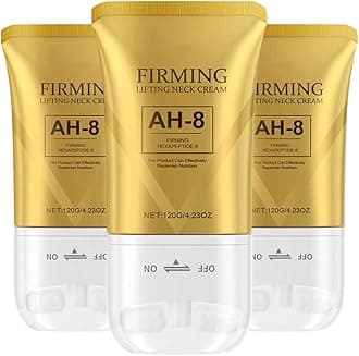 AH-8 Firming Neck Cream for Crepey Skin Body Care Comfort, Roller Neck Cream,Contains Hexapeptide, Moisturizing, Tightening Lotions Cosmetic Skin Care Skin Repair(3PCS)