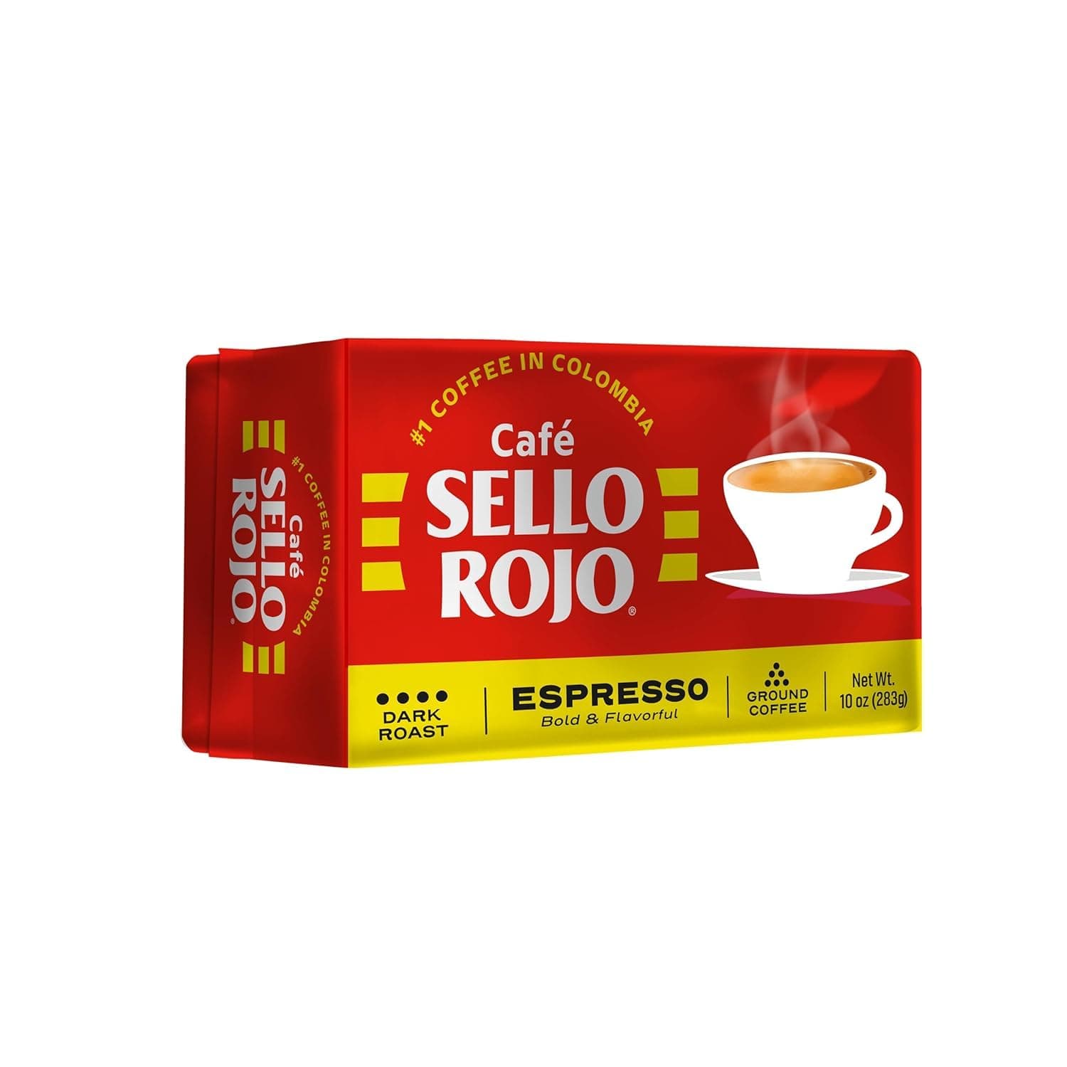 Sello Rojo, Espresso Stone 10oz (Pack of 12)