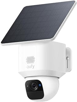 SoloCam E30, Security Cameras Wireless Outdoor, Solar Camera Outdoor Wireless, 360° Pan, AI Tracking, 2K Clarity, No Monthly Fee