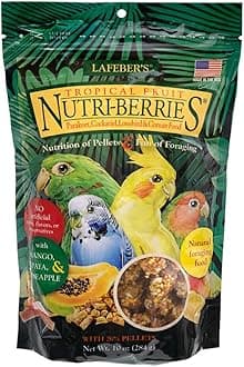 COMPANY - TROP FRUIT TIEL NTR BRRY 10 OZ "BIRD PRODUCTS - BIRD - TREATS", All Life Stages, Wet, Dry, 1 Count