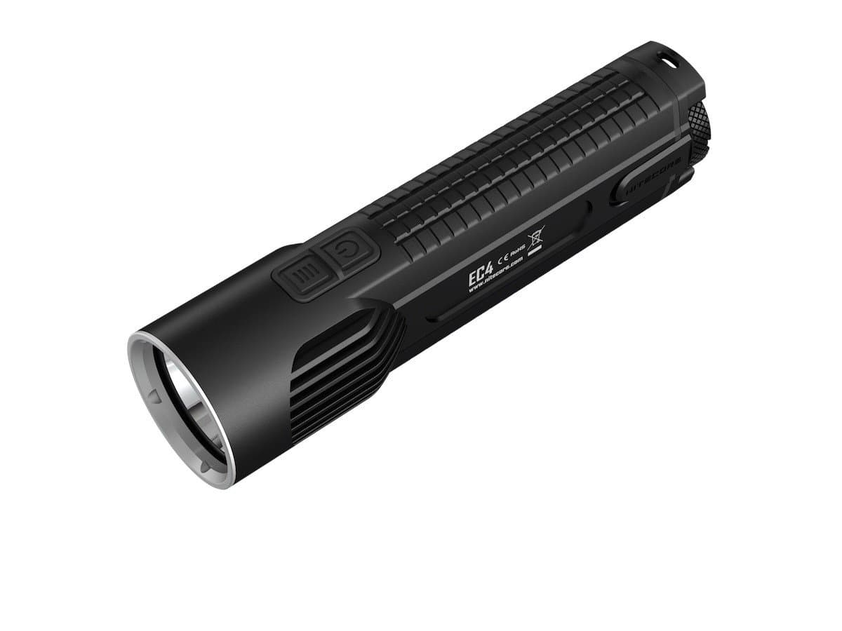 Nitecore EC4S Explorer LED Flashlight, Black